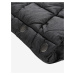 Černý dámský nepromokavý prošívaný kabát Alpine Pro OMEGA 5