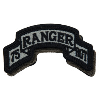 Nášivka: RANGER 75 RGT šedá | černá