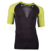 UYN Marathon OW Shirt SH SL M O101951J561 - charcoal/acid lime/white S/M