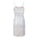 Dámské šaty L`AF GLAM Dress Gl Feron Cream/Ecru