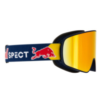 Lyžařské brýle RED BULL SPECT RUSH-14RE2, blue red snow - orange with red mirror cat. S2