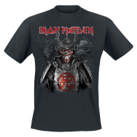 Iron Maiden Senjutsu Heads Tričko černá