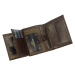 Pánská kožená peněženka Charro IASI 1379 hnědá
