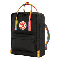 Batoh Fjällräven Kånken Rainbow Barva: černá