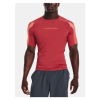 Tričko Under Armour UA HG Armour Novelty SS-RED