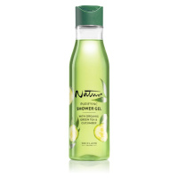 Oriflame Love Nature Green Tea & Cucumber čisticí sprchový gel s kyselinou mléčnou 250 ml