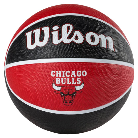 WILSON NBA TEAM CHICAGO BULLS BALL Černá