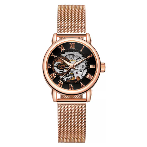 FORSINING mechanické hodinky FSL8099M4G4 Růžové zlato