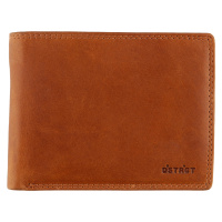 Pánská kožená peněženka DSTRCT Maxim - koňak