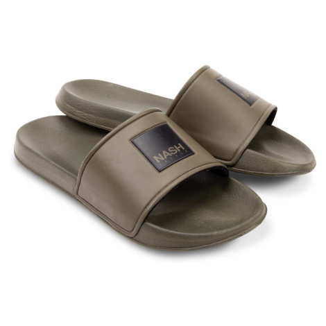 Nash pantofle sliders green