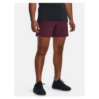 Vínové sportovní kraťasy Under Armour UA Peak Woven Shorts