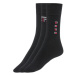 LIVERGY® Pánské ponožky, 3 páry (černá/pruhy)
