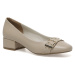 Polaris 320065.z 2pr Women's Beige Heeled Shoes