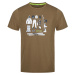 Kilpi TORNES-M Pánské funkční tričko SM0305KI Tmavě zelená