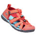 Dětské sandály Keen Seacamp II CNX JR Dětské velikosti bot: 32/33 / Barva: růžová