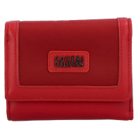 Menší dámská koženková peněženka Tadeo, červená