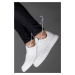 Riccon Men's White Sneakers 0012209