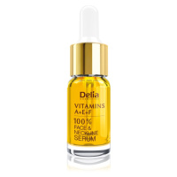 Delia Cosmetics Professional Face Care Vitamins A+E+F protivráskové sérum na obličej a dekolt 10