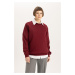 DEFACTO Oversize Fit Crew Neck Thick Basic Sweatshirt