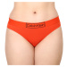 Dámské kalhotky Calvin Klein nadrozměr oranžové (QF6824E-3CI)
