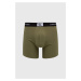 Boxerky Calvin Klein Underwear 3-pack pánské, zelená barva, 000NB3529E
