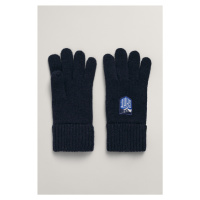 RUKAVICE GANT ALPINE BADGE KNIT GLOVES modrá