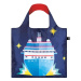 Skládací nákupní taška LOQI NAUTICAL Ahoy