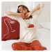 Blancheporte Pyžamo s dlouhými rukávy, s potiskem Vitality tomatová