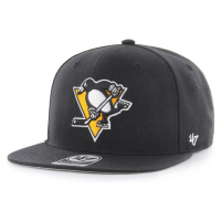 Pittsburgh Penguins čepice flat kšiltovka No Shot 47 CAPTAIN NHL black