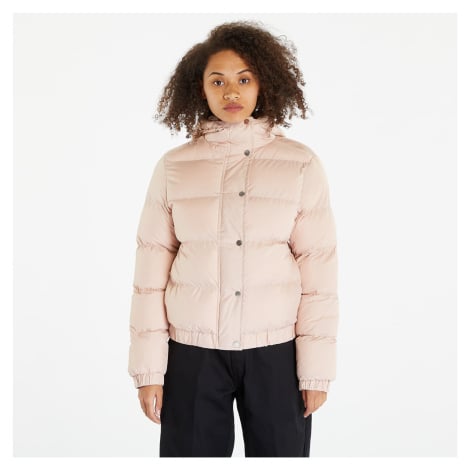 Bunda Urban Classics Ladies Hooded Puffer Jacket Light Pink