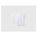 Benetton, Two Stretch Organic Cotton T-shirts