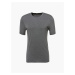 triko s krátkým rukávem Zimmerli - 700 Pureness man grey mélange
