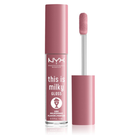 NYX Professional Makeup This is Milky Gloss Milkshakes hydratační lesk na rty s parfemací odstín
