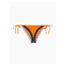 Cheeky String Side Tie Vermillion Orange Spodní díl plavek Calvin Klein