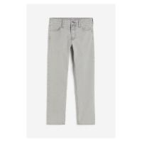 H & M - Comfort Stretch Slim Fit Jeans - šedá