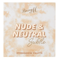 Barry M Nude & Neutral Eyeshadow Palette Light/Medium Paletka Očních Stínů 13.5 g
