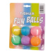 TIBHAR-Tibhar Funballs, x6, multicolor barevná