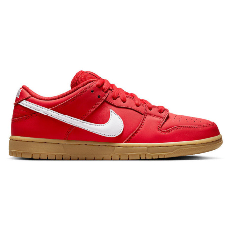 Nike SB Dunk Low University Red Gum Červená