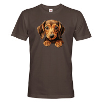 Pánské tričko Jezevčík - tričko pro milovníky psů