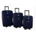 Rogal Tmavě modrý textilní cestovní kufr "Standard" - M (35l), L (65l), XL (100l)