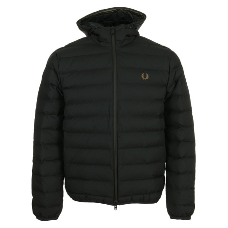 Fred Perry Hooded Insulated Černá