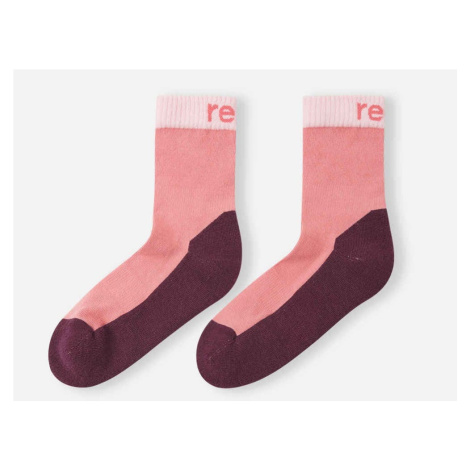 Dětské ponožky Reima Villalla - Sunset růžové