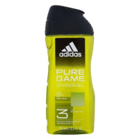 ADIDAS Pure Game 3in1 sprchový gel na tělo, vlasy a pleť pro muže 250 ml