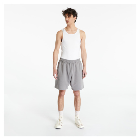 Nike Solo Swoosh Men's French Terry Shorts Flat Pewter/ White