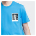 LACOSTE x Polaroid Breathable Thermosensitive Badge T-shirt Blue