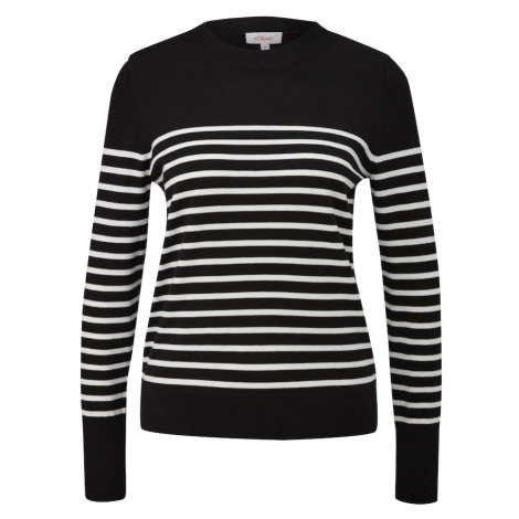 s.Oliver Svetr černá / bílá