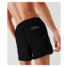 Plavky karl lagerfeld ikonik 2.o short boardshorts černá