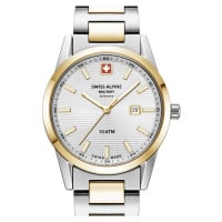 Swiss Alpine Military 7767.1142 Argos two tone silver 34mm 10ATM