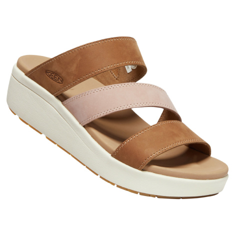 Keen ELLECITY SLIDE WOMEN toasted coconut/fawn