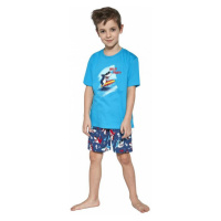 Chlapecké pyžamo Cornette 789/90 | tyrkysová